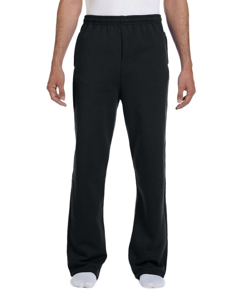 Men Loose Fit Pants Hip Hop Sports Casual Sweatpants Elastic Waist